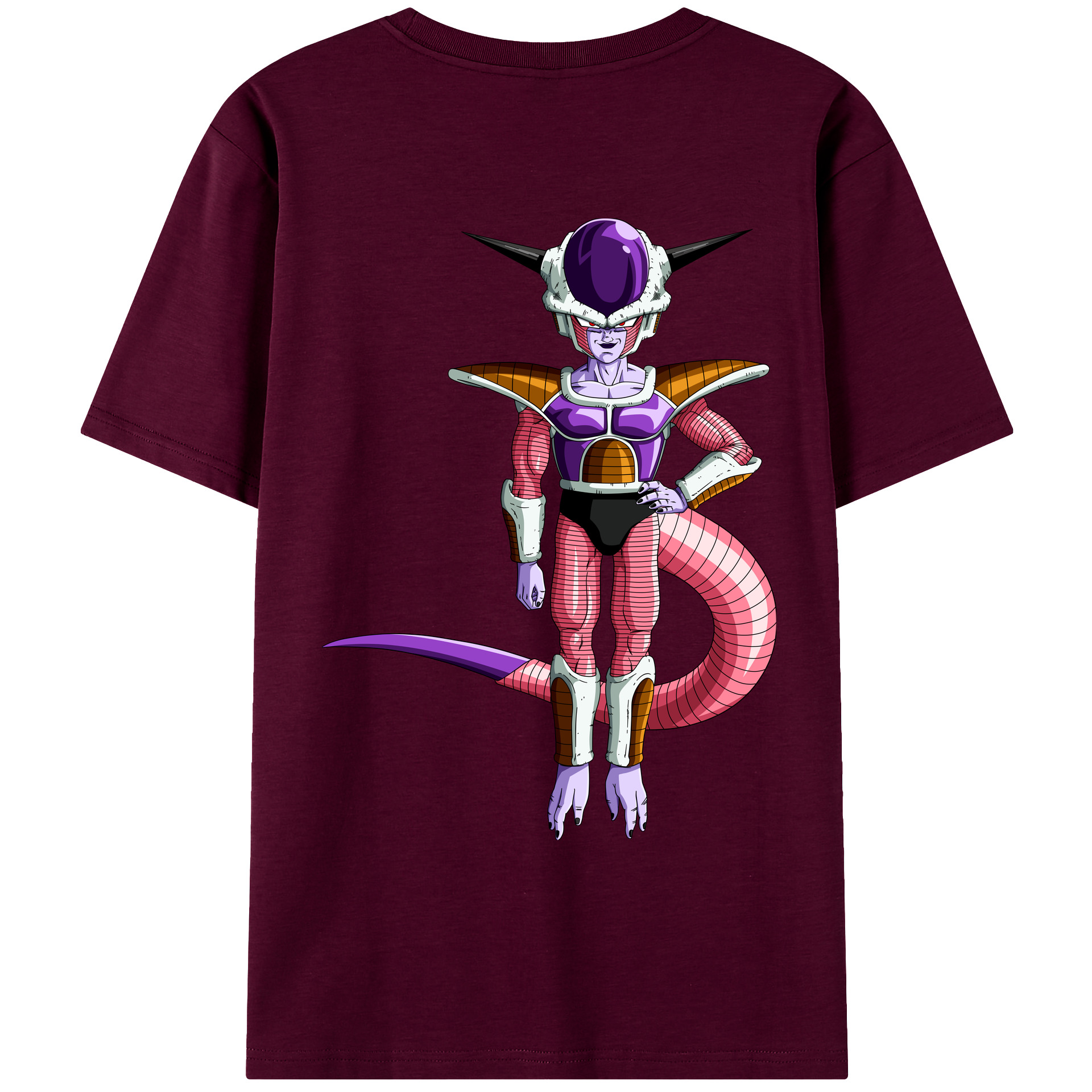 （画像用） ドラゴンボール フリーザ DRAGON BALL Frieza レディース半袖Tシャツ(バックプリント)